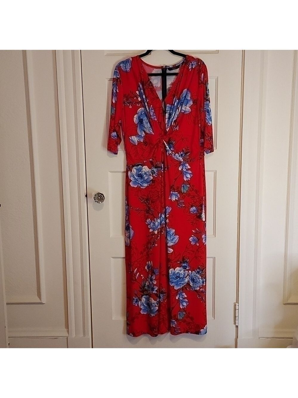 GILI Floral Print Maxi Dress